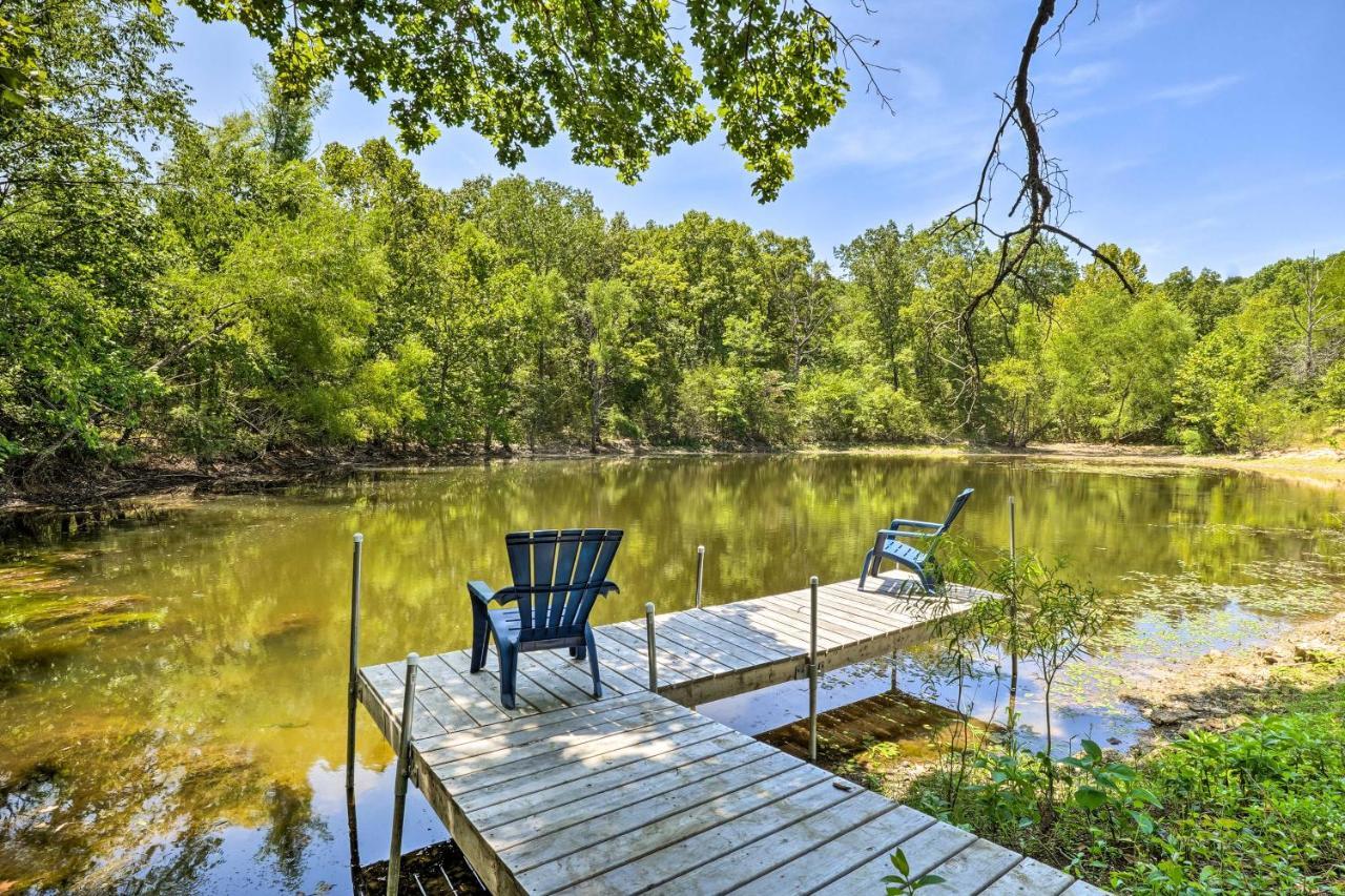 Branson Tiny Home On 52 Acres With Private Lake! ภายนอก รูปภาพ